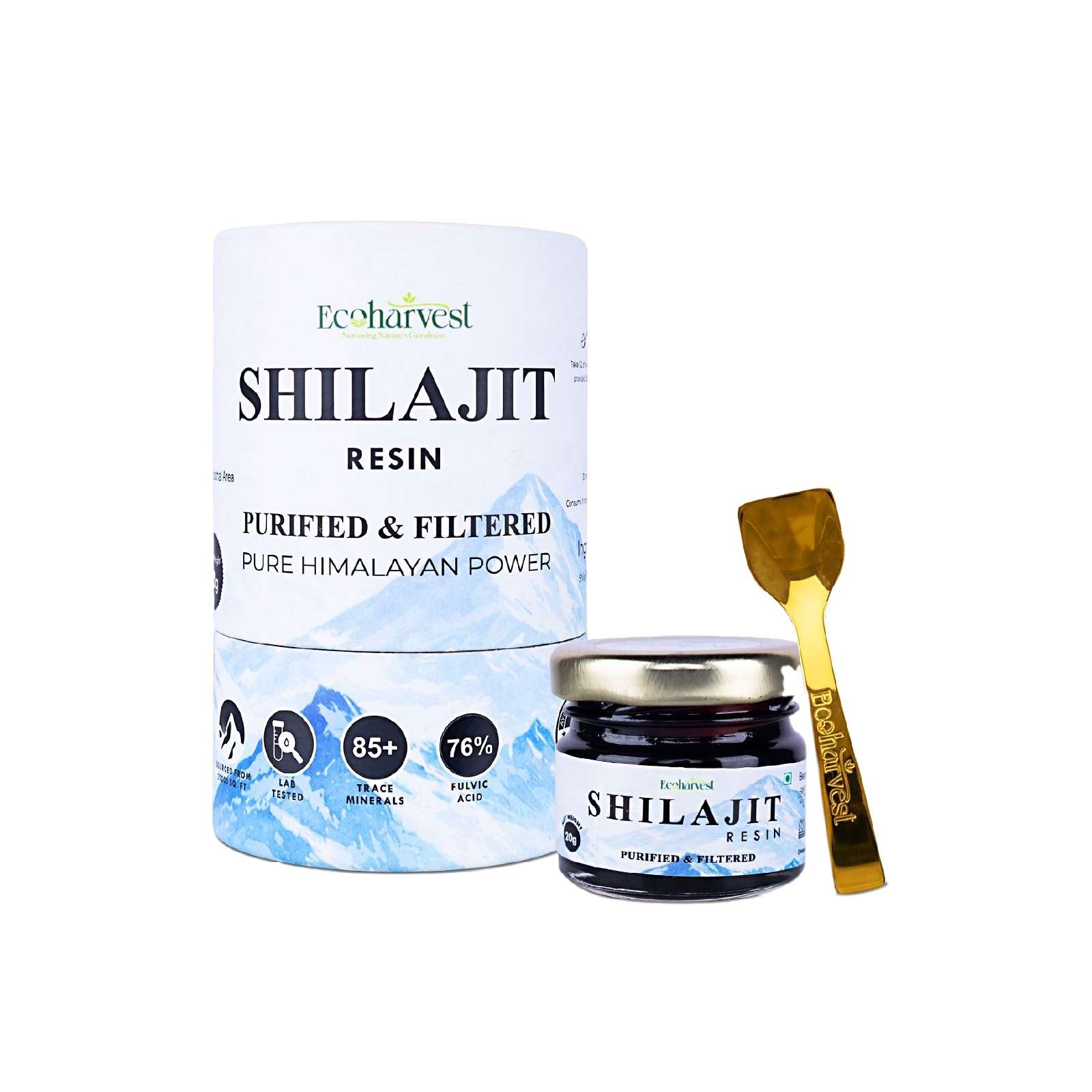Buy Pure Himalayan Shilajit Resin Online India | EcoHarvest – Ecoharvest